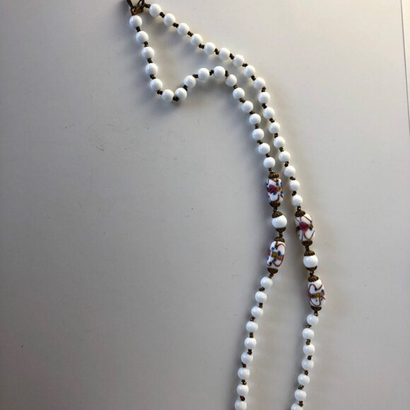 Vintage Miriam Haskell Wedding Beads Necklace - Picture 5 of 5